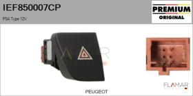 PSA IEF850007CP - Interruptor intermitente de aviso
