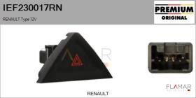 RENAULT NISSAN IEF230017RN - Interruptor intermitente de aviso