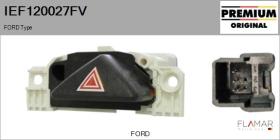 FORD-VOLVO-SAAB IEF120027FV - Interruptor intermitente de aviso