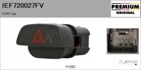 FORD-VOLVO-SAAB IEF720027FV - Interruptor intermitente de aviso