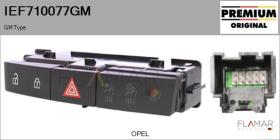 GM IEF710077GM - Interruptor intermitente de aviso
