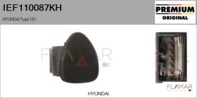 HYUNDAI-KIA IEF110087KH - Interruptor intermitente de aviso