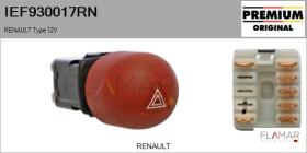 RENAULT NISSAN IEF930017RN - Interruptor intermitente de aviso
