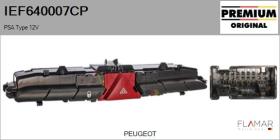 PSA IEF640007CP - Interruptor intermitente de aviso