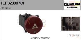 PSA IEF620007CP - Interruptor intermitente de aviso