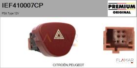 PSA IEF410007CP - Interruptor intermitente de aviso