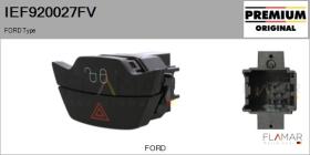 FORD-VOLVO-SAAB IEF920027FV - Interruptor intermitente de aviso