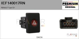 RENAULT NISSAN IEF140017RN - Interruptor intermitente de aviso