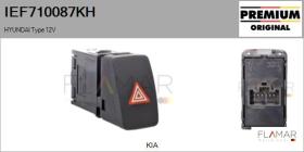 HYUNDAI-KIA IEF710087KH - Interruptor intermitente de aviso
