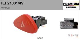IVECO IEF210016IV - Interruptor intermitente de aviso IVECO Type