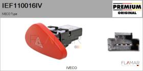 IVECO IEF110016IV - Interruptor intermitente de aviso IVECO Type