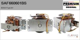 BOSCH SAF660601BS - Interruptor magnético, estárter BOSCH Type 24V