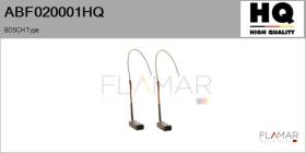 HQ ABF020001HQ - Jgo.Escobillas Alternador