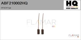 HQ ABF210002HQ - Jgo.Escobillas Alternador