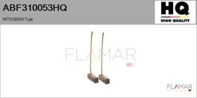 HQ ABF310053HQ - Jgo.Escobillas Alternador