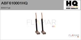 HQ ABF610001HQ - Jgo.Escobillas Alternador