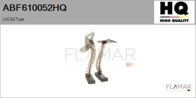 HQ ABF610052HQ - Jgo.Escobillas Alternador