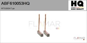 HQ ABF610053HQ - Jgo.Escobillas Alternador