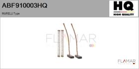 HQ ABF910003HQ - Jgo.Escobillas Alternador