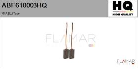 HQ ABF610003HQ - Jgo.Escobillas Alternador