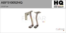 HQ ABF510052HQ - Jgo.Escobillas Alternador