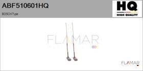 HQ ABF510601HQ - Jgo.Escobillas Alternador