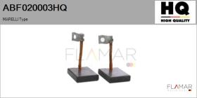 HQ ABF020003HQ - Jgo.Escobillas Alternador
