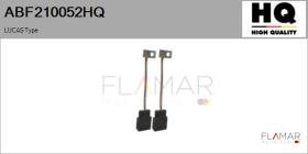 HQ ABF210052HQ - Jgo.Escobillas Alternador