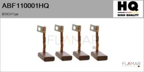 HQ ABF110001HQ - Jgo.Escobillas Alternador