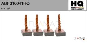 HQ ABF310041HQ - Jgo.Escobillas Alternador