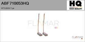 HQ ABF710053HQ - Jgo.Escobillas Alternador
