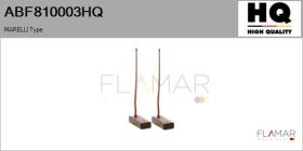 HQ ABF810003HQ - Jgo.Escobillas Alternador