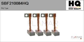HQ SBF210084HQ - Jgo.Escobillas Motor Arranque
