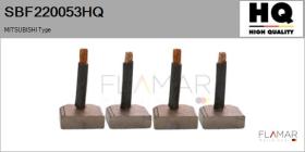 HQ SBF220053HQ - Jgo.Escobillas Motor Arranque