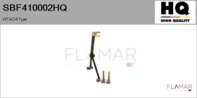 HQ SBF410002HQ - Jgo.Escobillas Motor Arranque