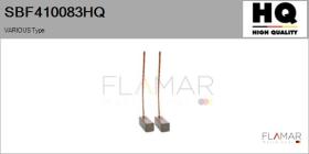 HQ SBF410083HQ - Jgo.Escobillas Motor Arranque