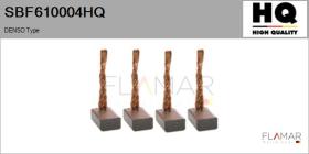 HQ SBF610004HQ - Jgo.Escobillas Motor Arranque