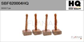 HQ SBF620004HQ - Jgo.Escobillas Motor Arranque