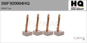 HQ SBF920004HQ - Jgo.Escobillas Motor Arranque