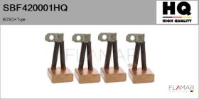 HQ SBF420001HQ - Jgo.Escobillas Motor Arranque