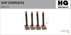 HQ SBF220004HQ - Jgo.Escobillas Motor Arranque