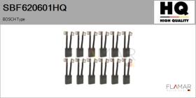 HQ SBF620601HQ - Jgo.Escobillas Motor Arranque