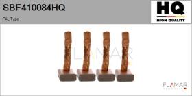 HQ SBF410084HQ - Jgo.Escobillas Motor Arranque