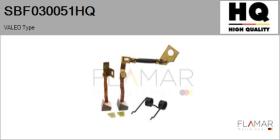 HQ SBF030051HQ - Jgo.Escobillas Motor Arranque
