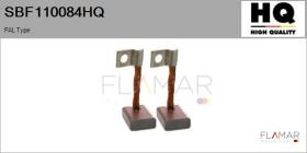 HQ SBF110084HQ - Jgo.Escobillas Motor Arranque