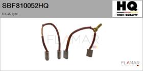 HQ SBF810052HQ - Jgo.Escobillas Motor Arranque