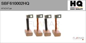 HQ SBF610002HQ - Jgo.Escobillas Motor Arranque