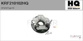 HQ KRF210102HQ - KIT REP.ALT. NUEVO HITACHI Type 12V