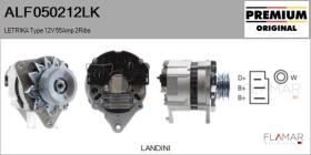 MAHLE ALF050212LK - LETRIKA Type 12V 55Amp DP2