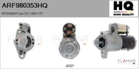 HQ ARF980353HQ - MITSUBISHI Type 12V 1,40kW 10T CCW